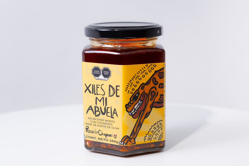 Xile morita con cacahuate, 850g.